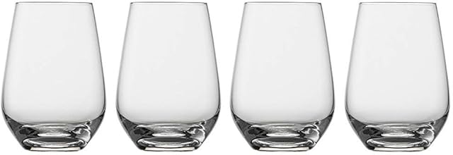 vivo by Villeroy & Boch Group - Voice Basic long drink glass set, 4-piece, 397 ml, crystal glass, dishwasher-safe
