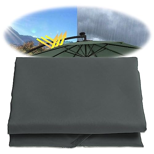 Housse de parasol 300cm 6 nervures pour créer de l'ombre fraîche au bord de la piscine