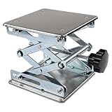 Stainless Steel Lifting Table Wood Carving Adjustable Laboratory Lifting Stand For Cutting Wood Workbench Accessory