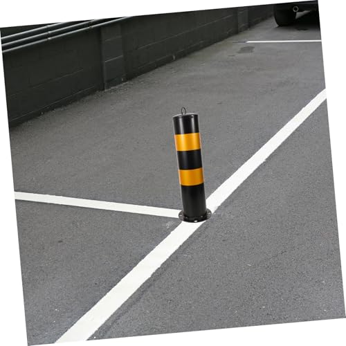 Generisch Warnkegel, Verkehrsleitpoller, Absperrung für Einfahrten, robuste Leitlinie aus Edelstahl für mehr Verkehrssicherheit – 1 Stück
