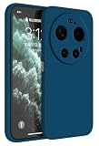 HAFFAN Custodia in Silicone TPU Compatibile con Smartphone, Compatible with Leica Leitzphone/Xiaomi MI 17 Ultra (6.9" inches), Cover Case Protettiva per Cellulare - Blu zaffiro
