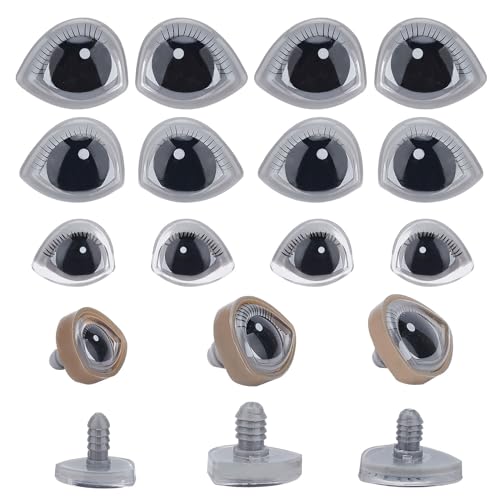 PH PandaHall 40 Sets 3D Safety Eyes