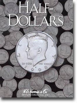 Carpeta Harris Moneda - Medio Dólares - Carpeta llana #8HRS2698 por H.E. Harris