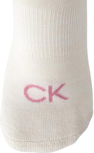 Image of Calvin Klein Womens No Show Socks - 12 Pack Breathable Lightweight Athletic Low Cut Running Socks for Women