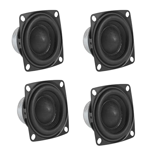JUZITAO 4Pcs 2" 2inch 4Ohm 10W Full Range Audio Speaker Stereo Woofer Loudspeaker by JUZITAO - Used condition - US$15.20