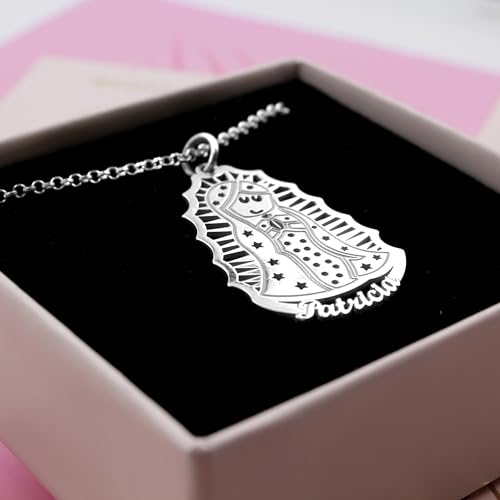 Colgante de Comunión Personalizado con Nombre para Niña