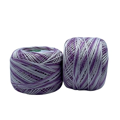 Image of Anchor Knitting Pearl Cotton Fast Colour Thread Yarn - Mercer Pearl Cotton 10gm Yarn (Thickness 1 mm) (Pack of 1 (01208)