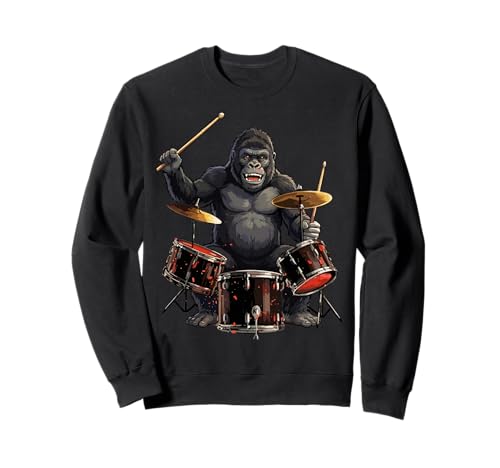 Gorilla Drum Sticks Drummer Kids Boys Men Rock & Roll �g���[�i�[