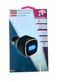 Accesorio para coche. Inconnu Kit Manos Libres Bluetooth 12/24 V con micrófono y Cargador de CA y Cable de Carga.