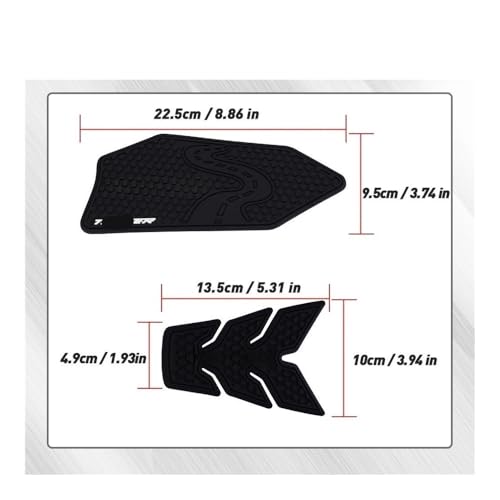 Coussin traction moto Tracer9 évite rayures protection réservoir - 7