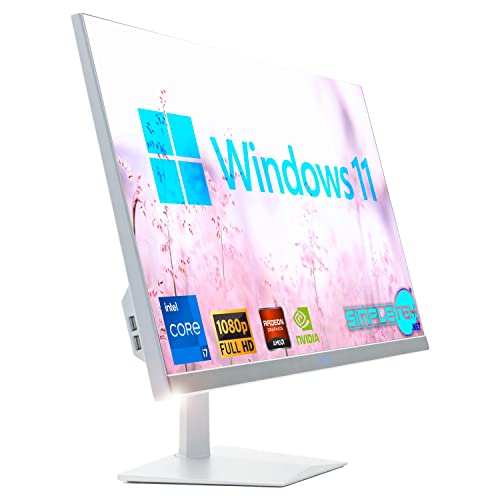 SIMPLETEK - All-in-One PC 24" Core i7 10 Gen Dedizierte Grafikkarte GT730 4GB | Windows 11 | 16GB RAM SSD 960GB | Perfekt für Arbeit, Unterhaltung, Gaming – Bild 3