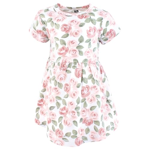 Image of Hudson Baby Girls Cotton Dresses