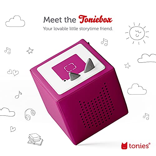image for Tonies Toniebox 1 Audio Player Starter Set with Playtime Puppy - Liste