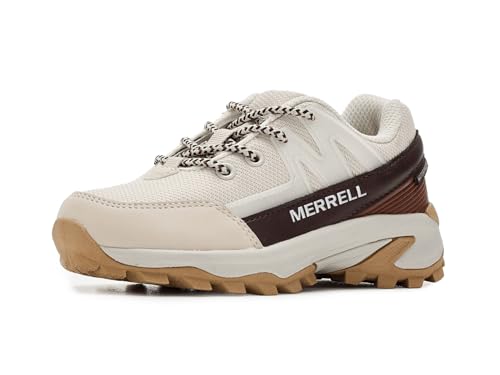 Merrell Tênis de caminhada unissex infantil Moab Speed 2 FST Wp, Marrom cáqui, 19