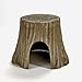 Kaytee Natural Tree Trunk Habitat Hideout for Pet Dwarf Rabbits, Guinea Pigs, Hamsters, and Chinchillas, Large