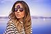 Trippy Lights Third Eye Sunglasses, Emerald Green with Pink Reflective Lens, Polarized UV400 Protection