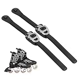 2Pcs Roller Skate Buckle Straps: 10”Long,0.9”Head,0.6”Mid Heavy-Duty Adjustable Replacement Buckles for...