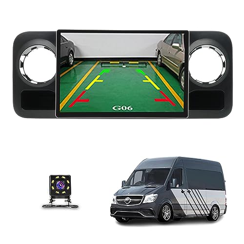 Autoradio Android 10.1'' Per Mercedes Sprinter (dal 2018) – Con Wireless CarPlay, Android Auto, DAB+, Head-up Display E DSP Integrato