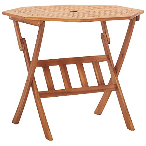 KCCKOM Folding Patio Table 35.4