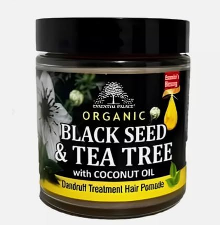 Organic Essential Palace Black Seed, Tea Tree and Coconut Oil Pomade