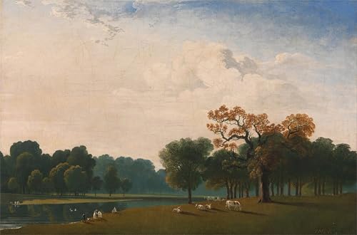 Póster de lienzo de Giardini di John Martinss para decorar tu dormitorio con arte (60x90cm)