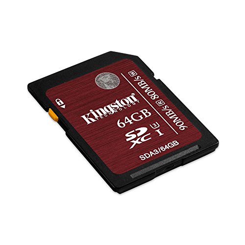 Carte Kingston SDA3 64 GB fini les pertes de donnees en mode rafale