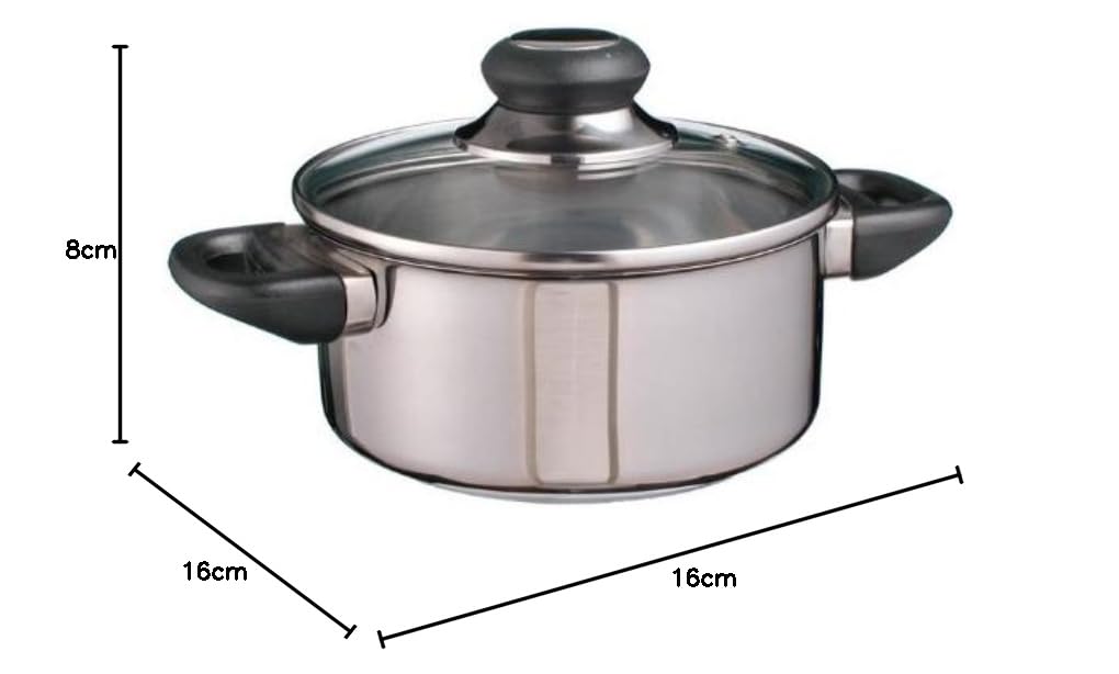 Marmite à Asperges IBILI - 16cm Acier Inoxydable - Compatible Induction