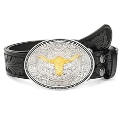 Black/Bull Buckle