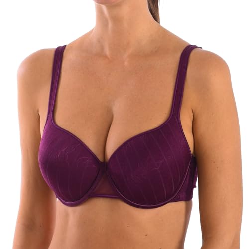 Selene Vanessa, Sujetador Copa Foam con Aros Para Mujer, Burdeos, ES 100C