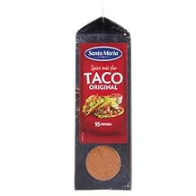 مزيج توابل التوابل سانتا ماريا تاكو - التوابل المكسيكية لـ Taco Fillings ، Enchiladas ، Casserole ، Taco Pasta ، Taco Pizza - Taco Spices for Meats and Veggies - 18.76 Oz ، 95 Portions