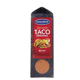 Santa Maria Taco Seasoning Spices Mix - Mexican Seasoning for Taco Fillings, Enchiladas, Casserole, Taco Pasta, Taco Pizza - Taco Spices for Meats and Veggies - 18.76 Oz, 95 Portions