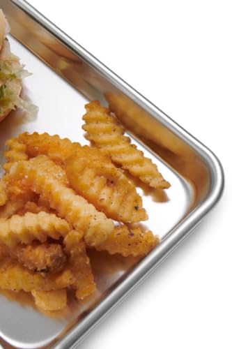 Quarter-Size 9.5"x13" 19-Gauge Standard Duty Sheet Pan (Pack of 24) - Image 6