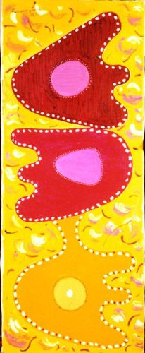 Peinture à l'huile de Song 1991 par Tamas Lossonczy, œuvre d'art 30x36 pouces