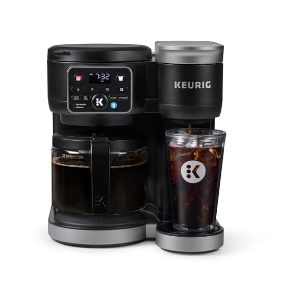 Keurig K-Duo Hot & Iced Single Serve & Carafe Coffee Maker, MultiStream Technology, 72oz Reservoir (Gen 2)