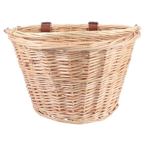 Panier en rotin pour vélo enfants PLAFOPE avec anse solide