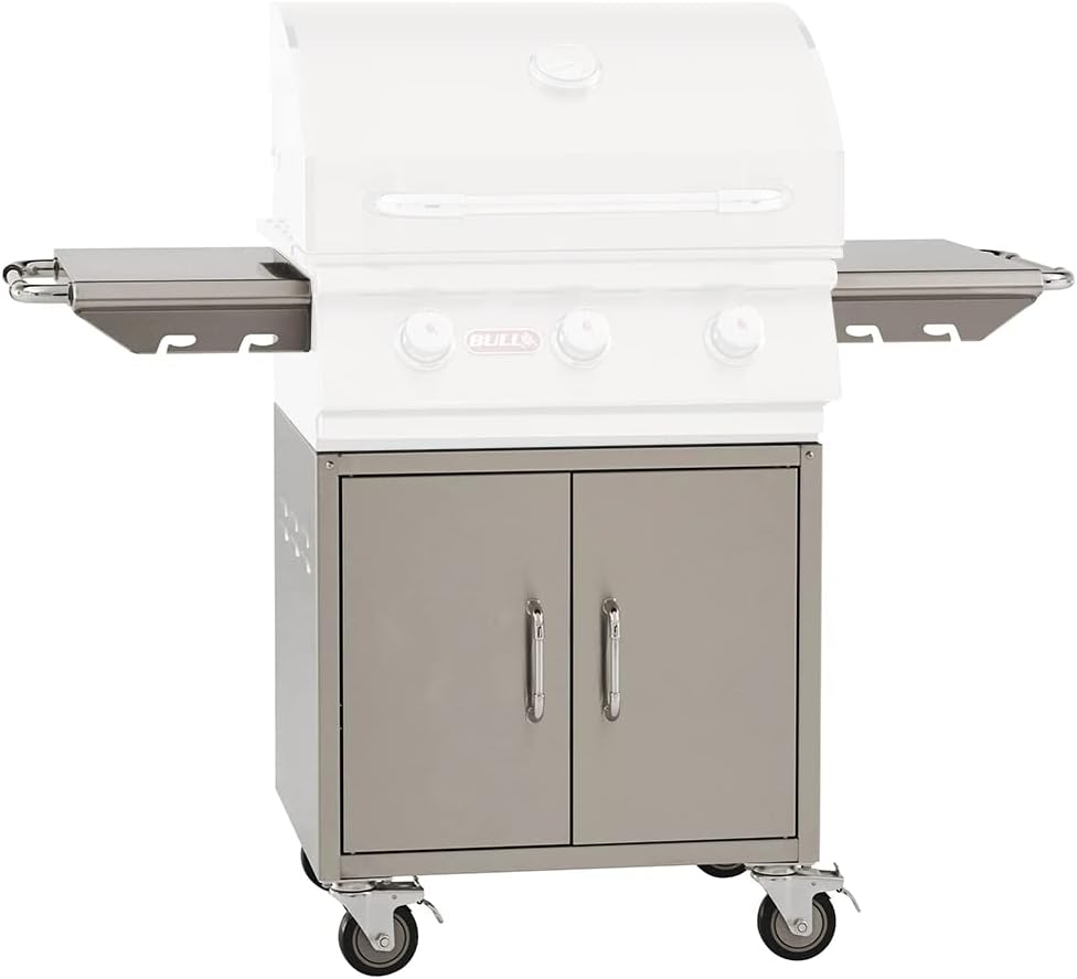 Bull Outdoor Products 69500 24" Steer Pedestal Cart Bottom for Outdoor Grilling, Cooking and BBQing