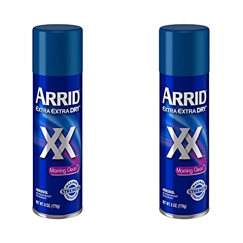 Arrid Deodorant 6 Ounce Aerosol XX Morning Clean (177ml) (2 Pack) Cover