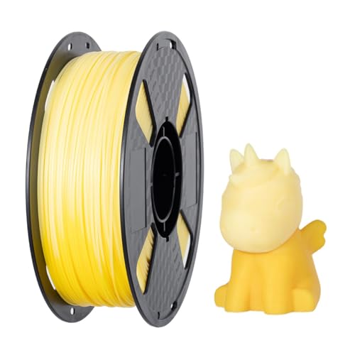 Filament PLA CC3D Jaune à Blanc 1.75mm pour Créations et Objets Déco Interactifs
