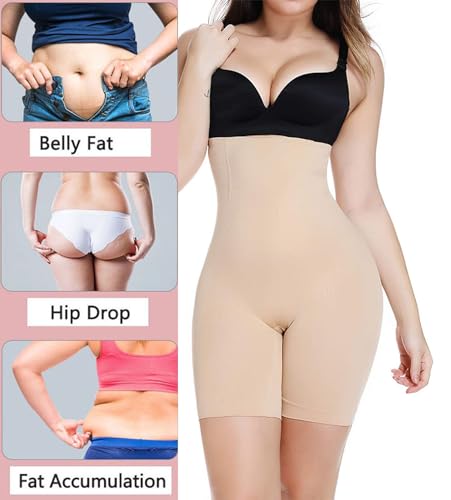 KeepCart Women Tummy Control Shapewear High Waist Trainer Thigh Slimmer - Image 2