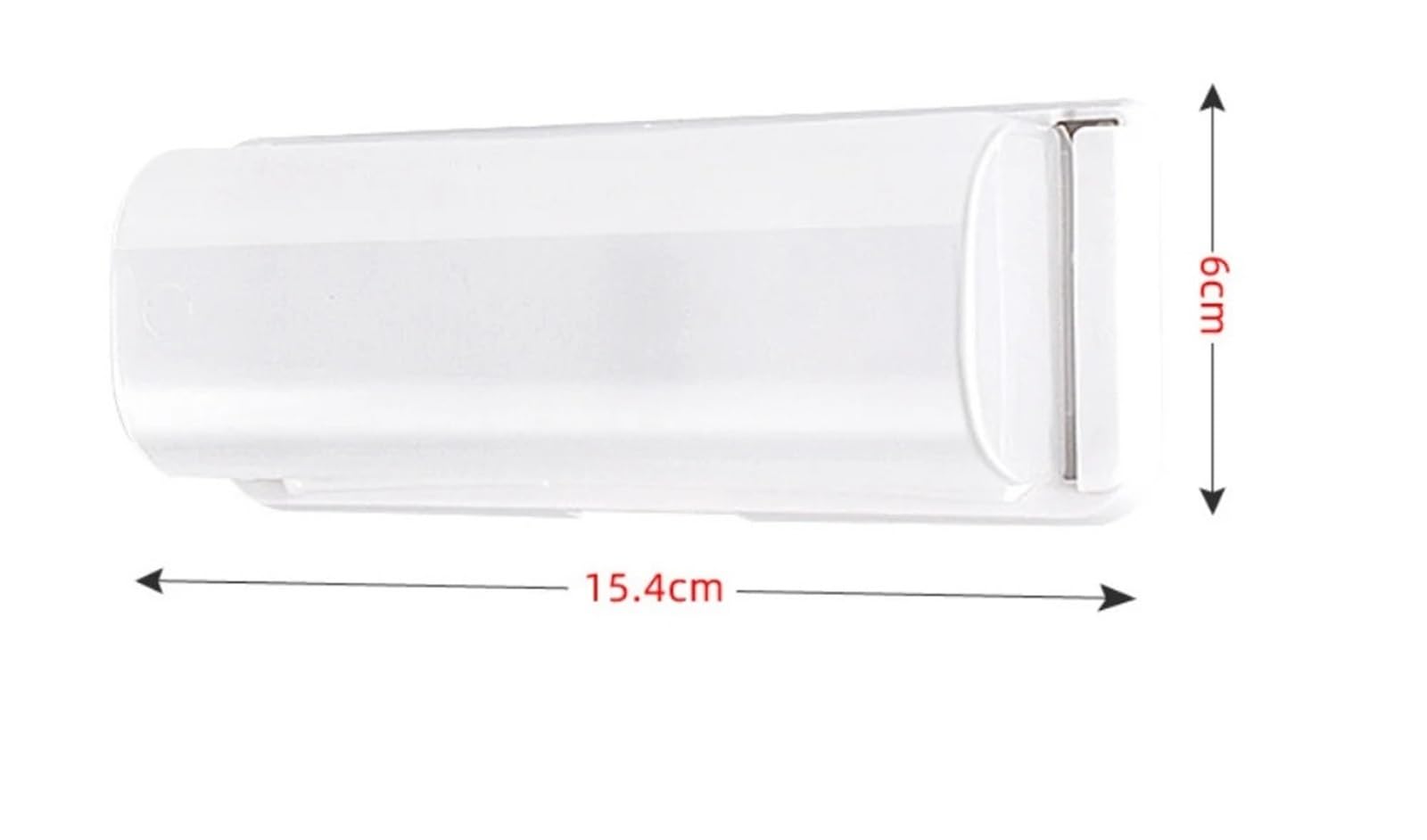 Caja de Almacenamiento Bolsas Basura, Soporte for montado en la Pared, contenedor plástico extraíble for Cocina, dispensador for baño, 5 uds