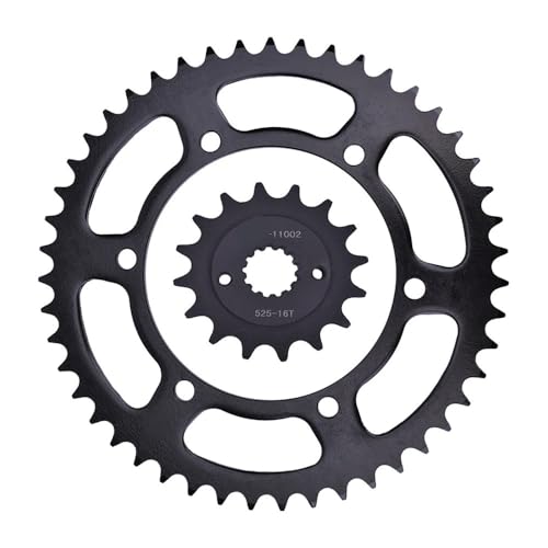 Pignon avant et arrière 525 16T 47T pour moto XL600 et XL700V