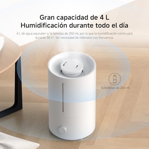 Miniatura 4 de Xiaomi Humidifier 2 Lite - Humidificador Con Humidificación De 300 Ml H, Depósito De Agua Con Una Eficiencia Antibacteriana Del 99,9 , 4 L De Capacidad, Blanco Versión Es 3 Años De Garantía