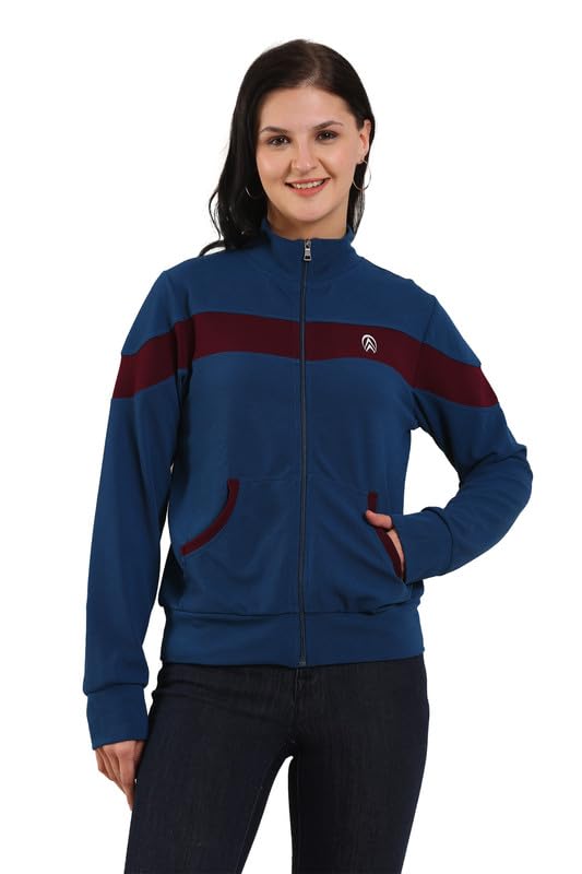 Women's Atheletic Gym Running Sports TrackJacket | Women Striped Sports Jacket | Full Zip Long Sleeve Shirts Hiking Outdoor Pockets | Athletic Jacket Sun Protection-picture-23