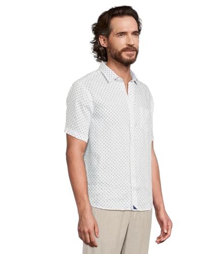 UNTUCKit Men's Linen Short Sleeve Dixon Shirt2