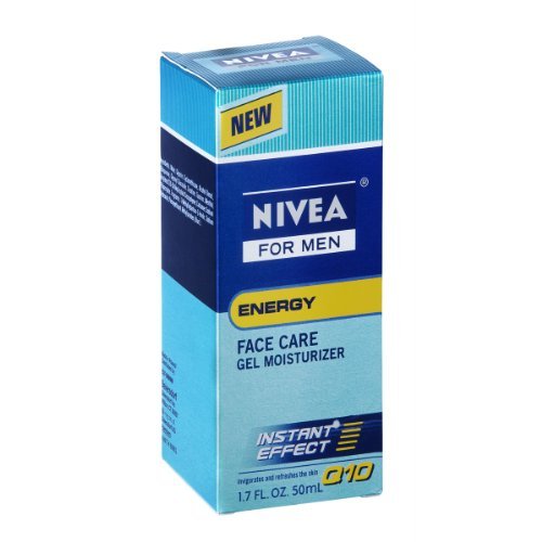 Nivea For Men Energy Face Care Instant Effect Gel Q10 Moisturizer