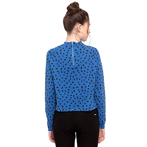 Image of ONLY Womens High Neck Graphic Print Top