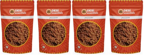 Image of GO DESi Jaggery Powder 1 Kg, Gur, Gud, Pure and Natural, 2 x 500 g (Pack of 2)