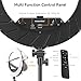 18 Inch Ring Light Kit, 55W6700k Dimmable LED Light, Tripod Stand, Remote Controller,Box,CRI95,Black