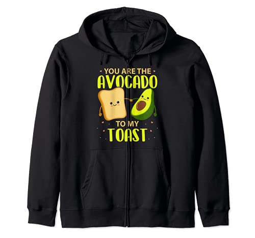 Vous êtes l'avocat à mon Toast Avocado tshirt Valentines Sweat à Capuche
