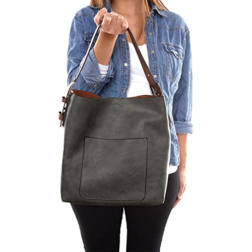 Image of Joy Susan Womens Faux Leather: Hobo 2-in-1 Handbag